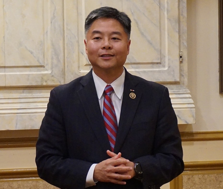 Ted Lieu, 33rd district of California , kicked off his re-election campaign. By Nick Ni 