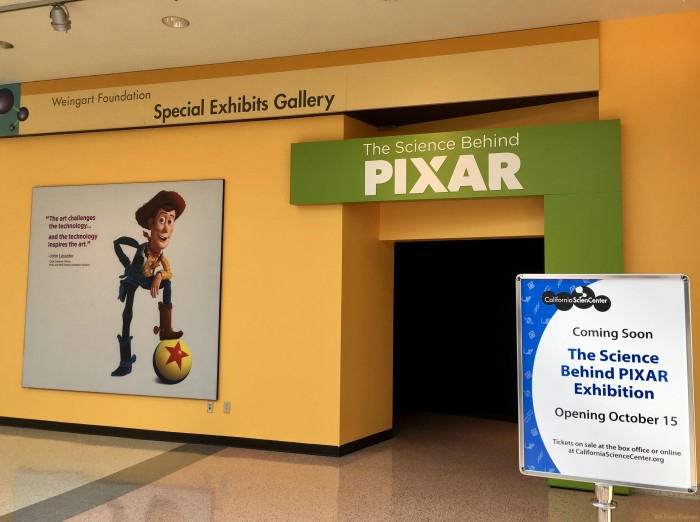 The Science Behind Pixar Exhibition to Open October 15, 2016  at the California Science Center. Photo by Keyang Pang  